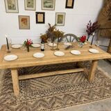Farmhouse table with 2 extensions