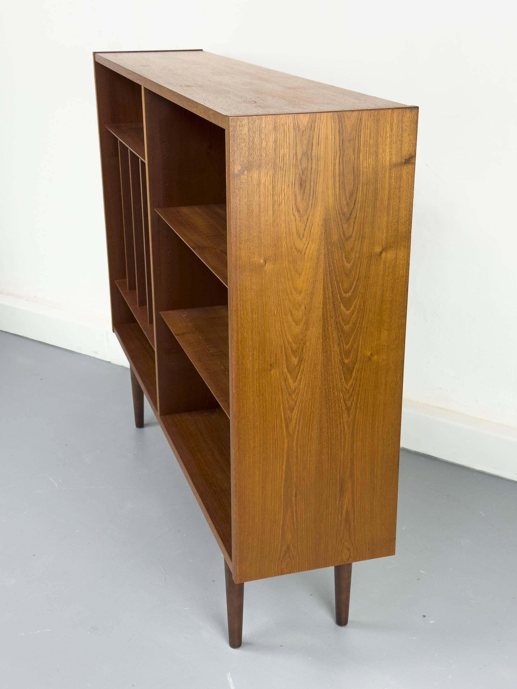 Vintage Danish Teak Bookshelf by Carlo Jensen for Hundevad & Co., 1960s