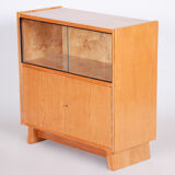Mid Century Modern cabinet made in 1940s Czechia. Original condition