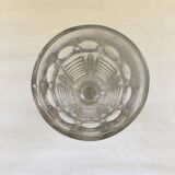 Molded glass vase
