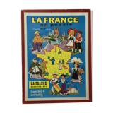 Puzzle map of France