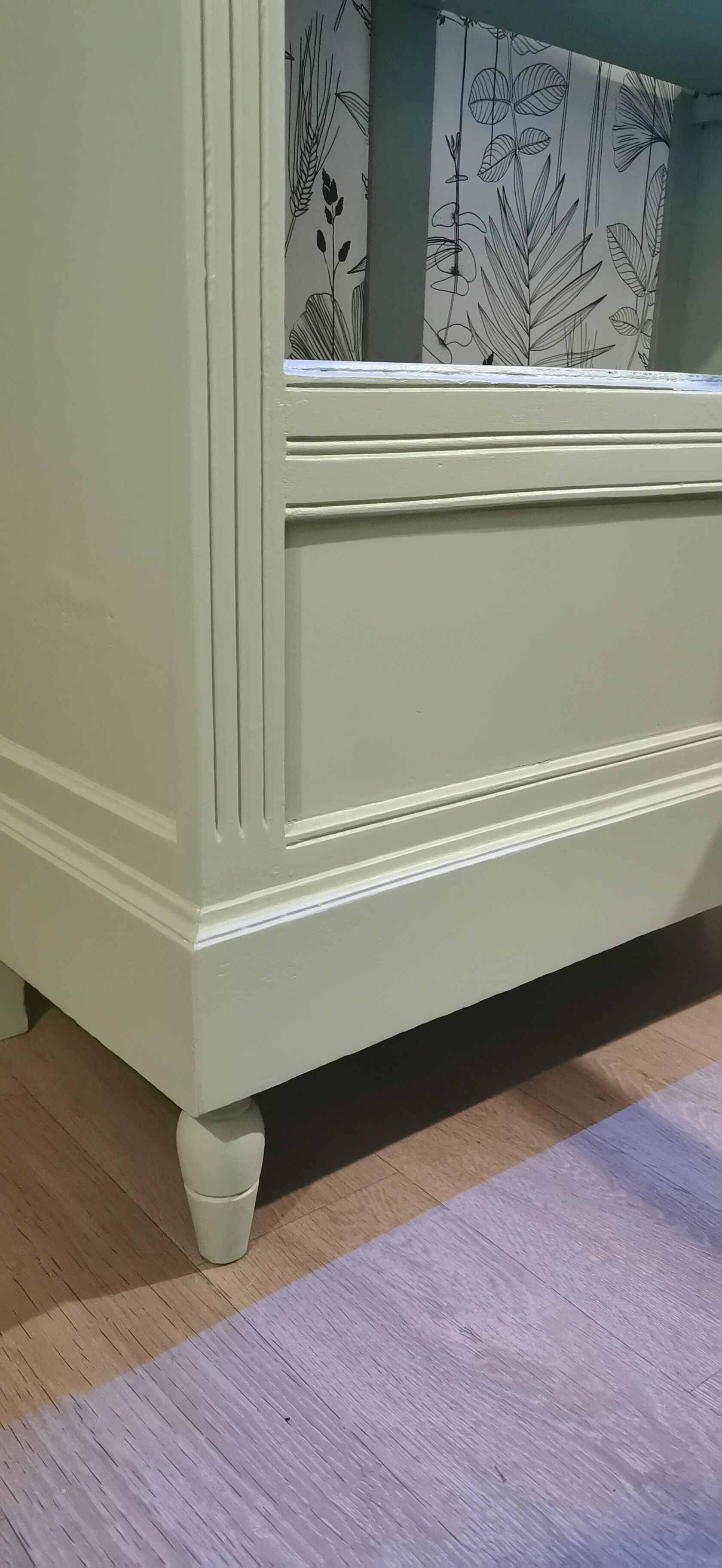 Parisian glass cabinet