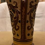Vintage Deruta sign vase