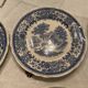 6 dessert plates. Burgeland . Villeroy and boch