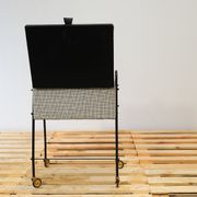 Table de couture allemand sur roulettes des années 1970