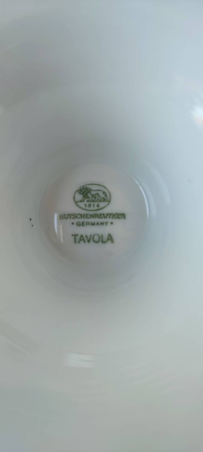 Hutschenreuther ashtray Bianca Tavola collection