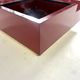 Square coffee table, Italian design, 1980s