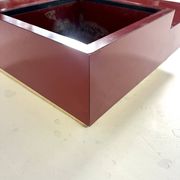Table basse carrée, Design italien, années 80