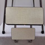 Formica step stool, vintage.