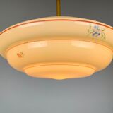 Suspension en laiton Art Nouveau, années 1920