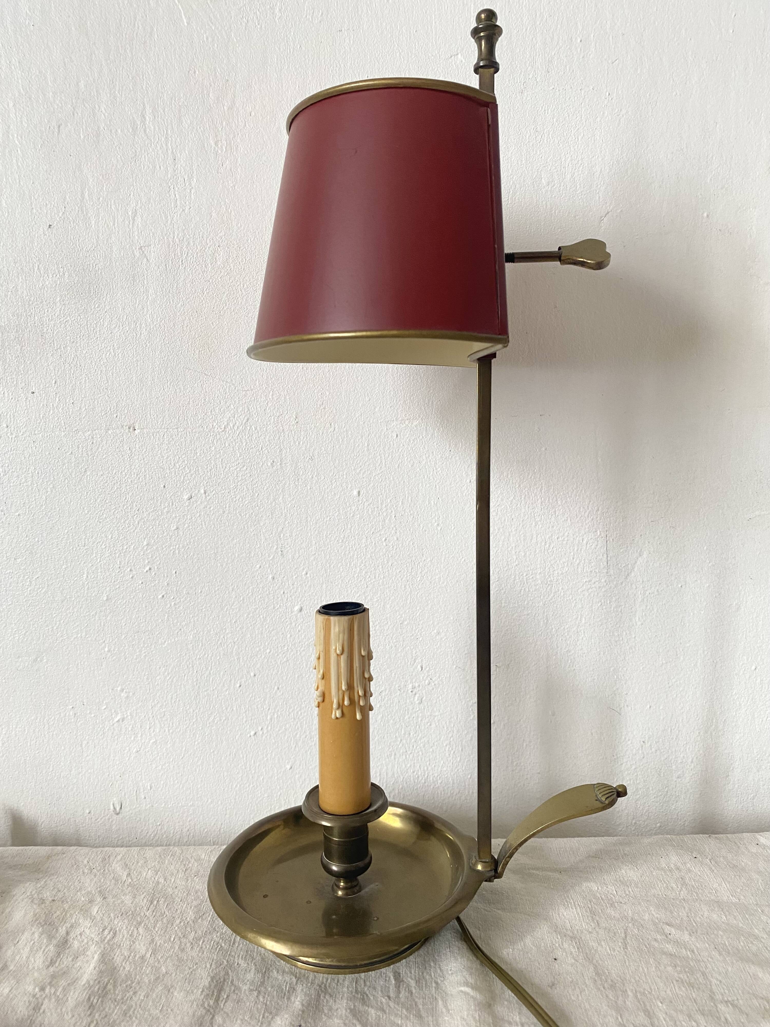 Lampe bouillotte en métal