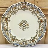 6 flat plates Gien Dionysos the children at the press 1938 1960