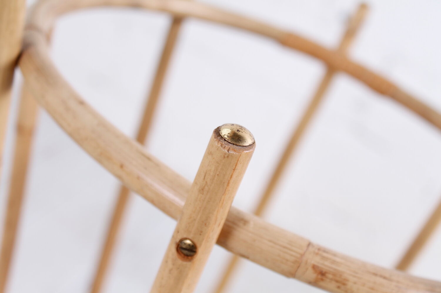 Italian Bamboo Umbrella Stand, 1950s