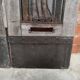 Antique Double Wooden Doors | Wrought Iron & Bubble Glass Entry Doors