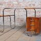 Bauhaus Walnut Writing Desk by A. Lurcat for Kovona, Czech, 1940s