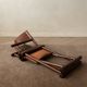 Italian Modern Vintage Folding Director's Chair in Wood and Leather, 1980s