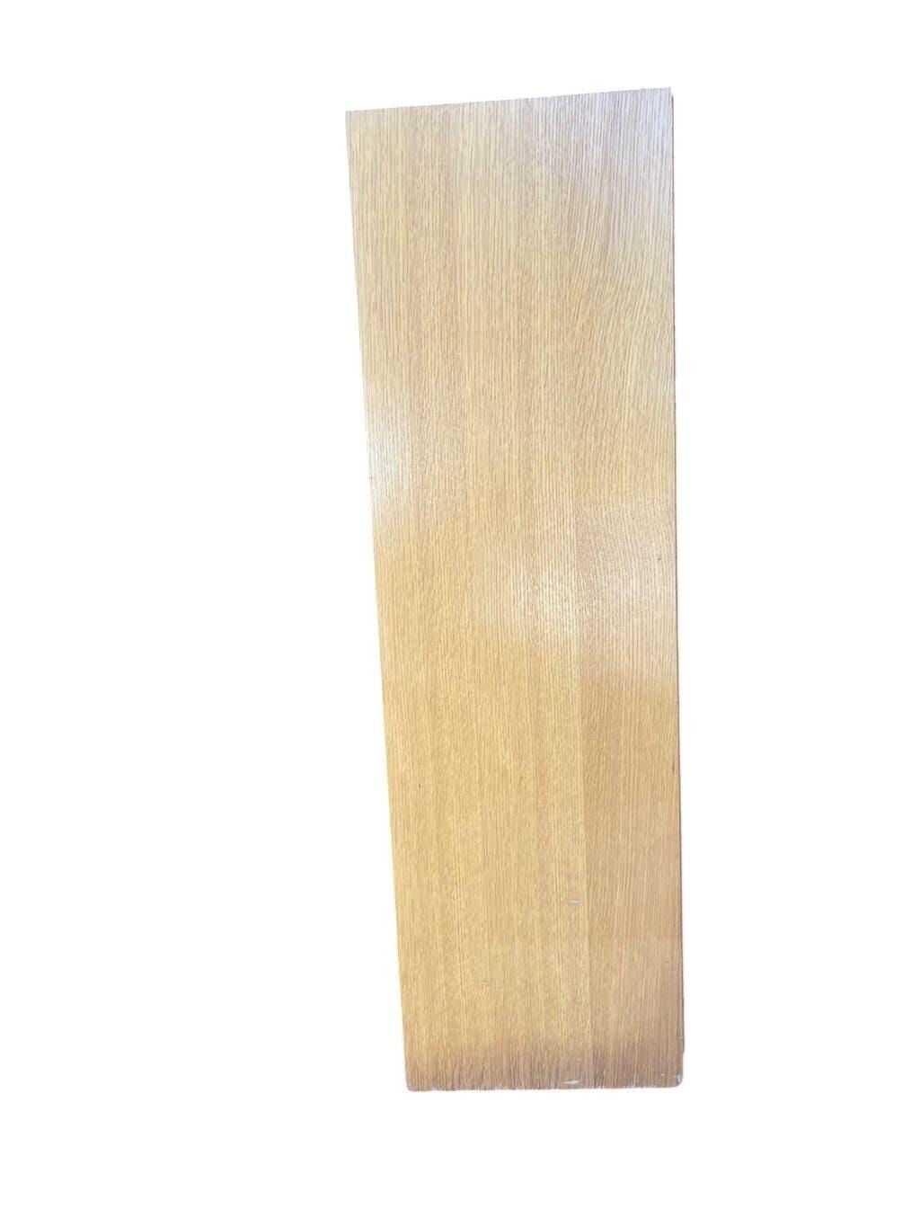 Vintage wooden shoe cabinet / drop-leaf cabinet