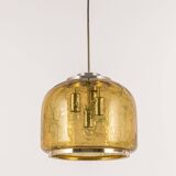 Large Murano pendant lamp by Doria, Germany, 1970s.