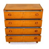 Chiffonnier scandinave en teck Suède 1960