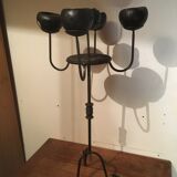 Chandelier 5 candles in wrought iron