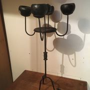 Chandelier 5 candles in wrought iron