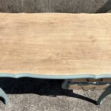 Vintage 1960s desk with curved legs