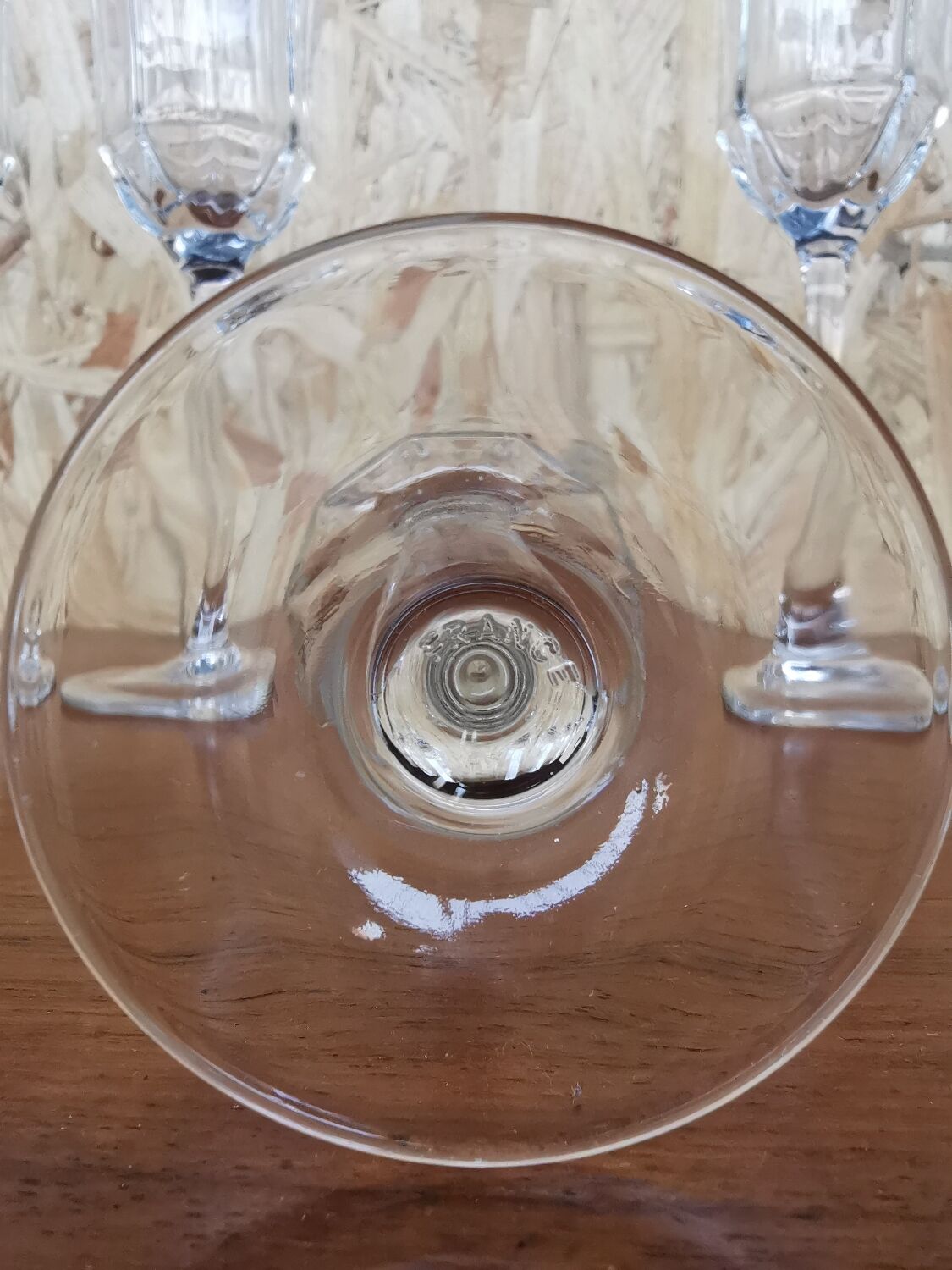 Service de 10 flûtes à Champagne Arcopal
