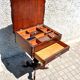 Napoleon III wooden compartment work cabinet Jewelry box