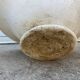 Vintage 1950s concrete stone composite planter bowl