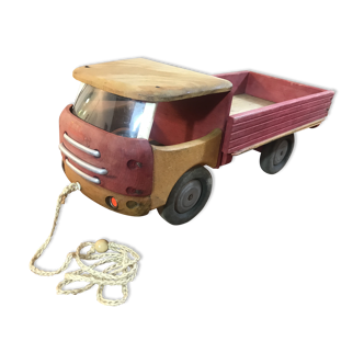 Toy wooden truck Dejou 1960