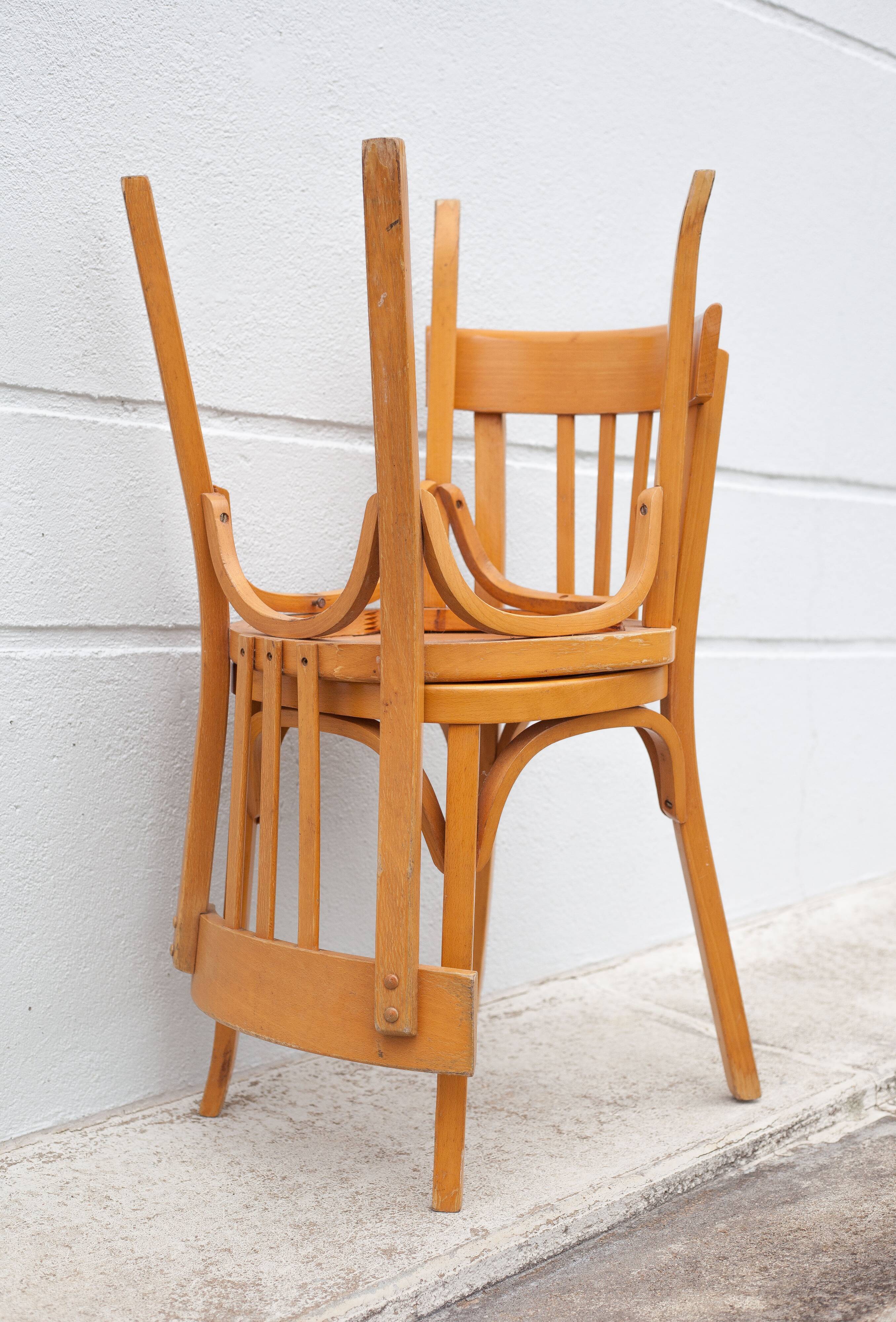 Pair of Baumann chairs