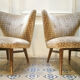 Fauteuil danois chauffeuse wingback scandinave wing chair small de Elias Svedberg