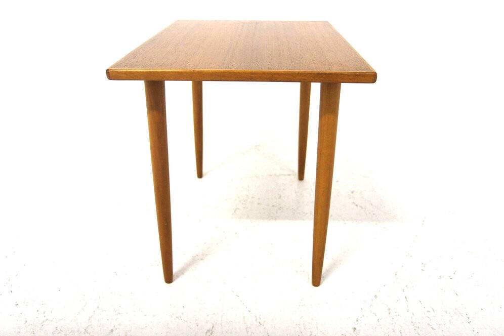Scandinavian teak side table, Sweden, 1960s