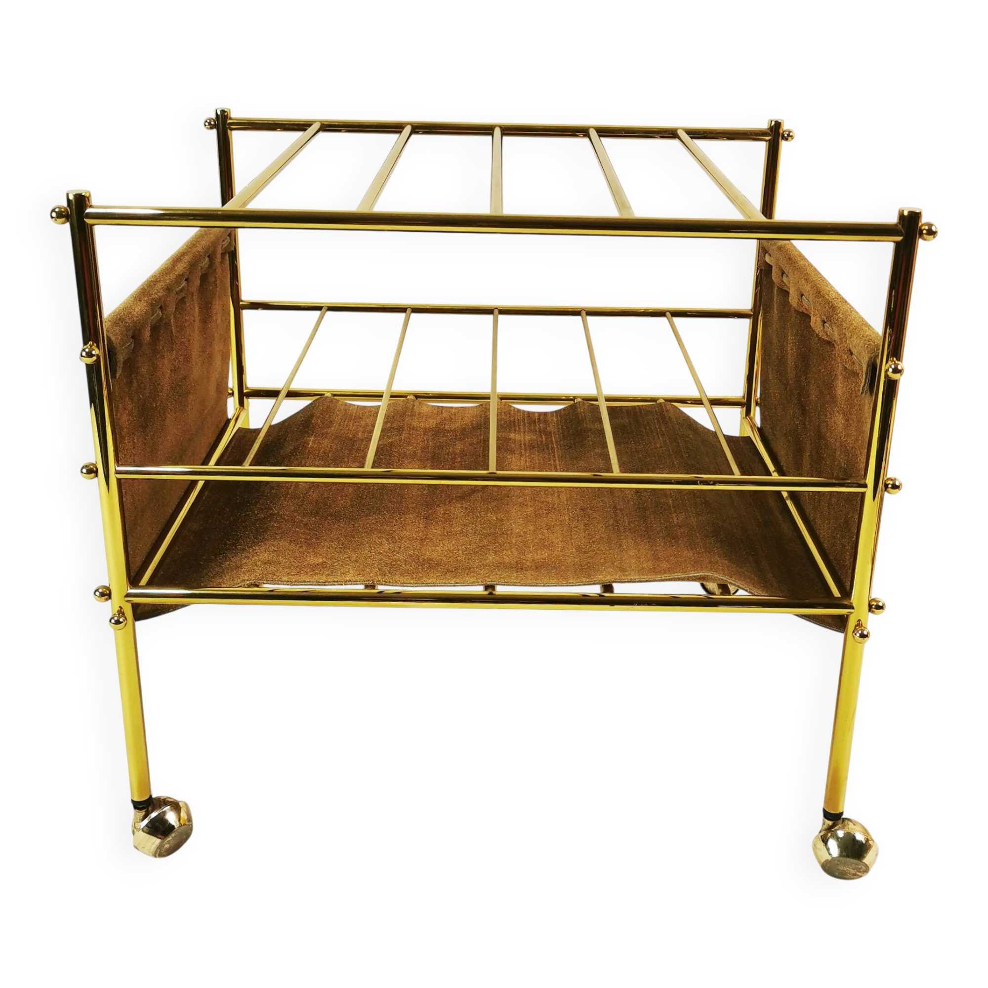 Newspaper side table, Mid Century, Germany, 1960s.