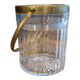 Art deco ice bucket in Baccarat crystal