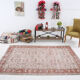 Tapis turc beige délavé 5x8