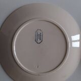 6 Sarreguemines flat plates, Roxanne model
