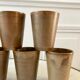 Lot de 7 verres en grès Digoin