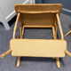 Rattan bedside table