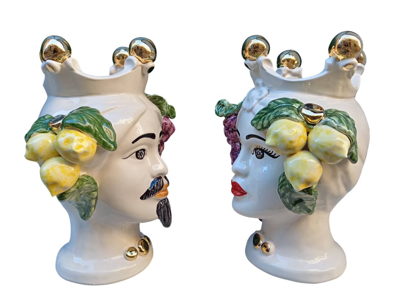 Test of Sicilian Moor in ceramic