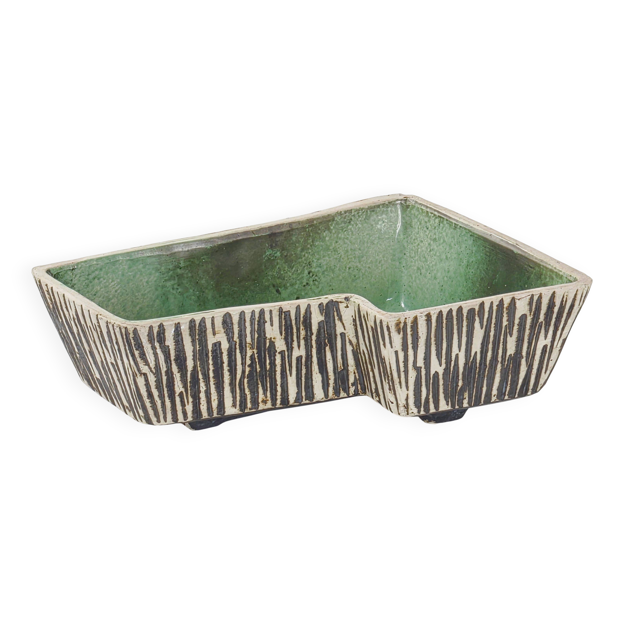 Cache-pot jardinière vintage 1950