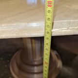 Dining room table marble top