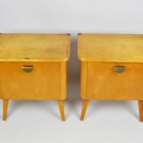 Pair of bedside tables, 1970s