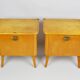 Pair of bedside tables, 1970s