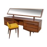 Mid-Century Dressing Table and stool from White and Newton, United Knigdom,