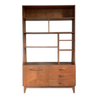 Bibliothèque séparateur scandinave en teck