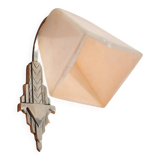 Art Deco tulip wall lamp