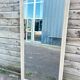 Miroir peint en gris, style Louis Philippe