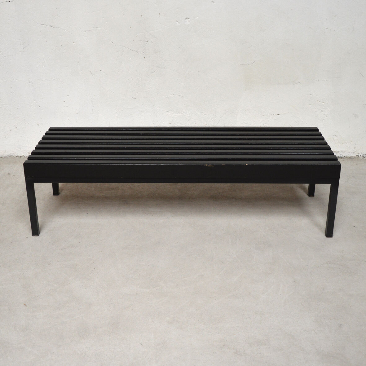 Scandinavian coffee table bench, 1960