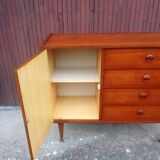 Teak chest of drawers 60s